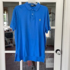 Men’s blue polo by Ralph Lauren